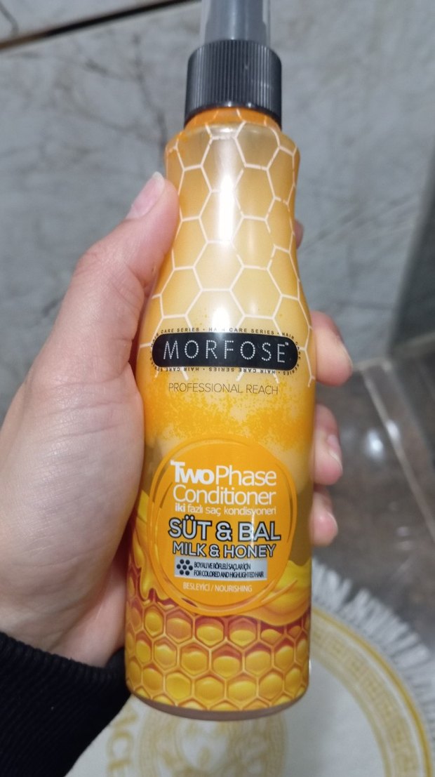 Morfose Süt & Bal İki Fazlı Saç Kremi - Görsel 2