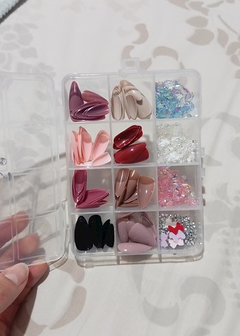 Takma Tırnak ve Süsleme Seti - Görsel 5