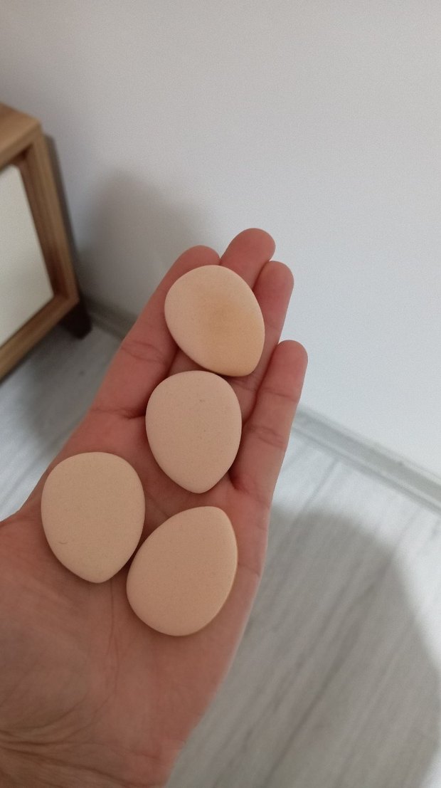 Pastel Renkli Makyaj Süngerleri Seti - Görsel 2