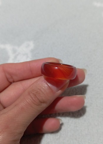 Orjinal Akik Taşı Yüzük - Görsel 4