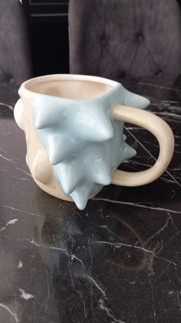 Büyük Boy 3D Rick Seramik Kupa - Görsel 3