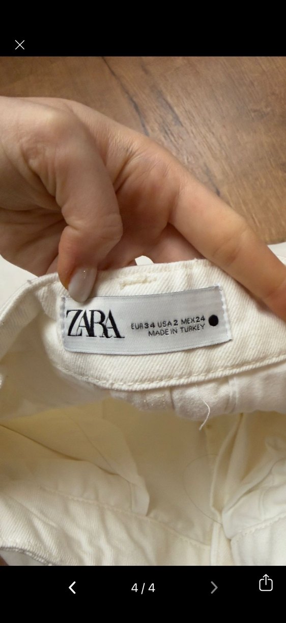 Zara Balon Kesim Jean - Görsel 4