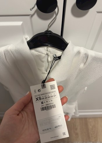 Zara Beyaz Bluz - Görsel 2