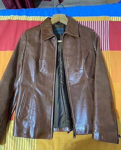 derimod pinterest vintage gerçek deri ceket