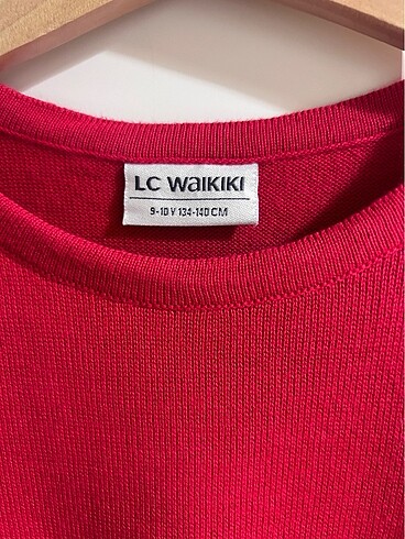 LC Waikiki LCW 9-10 yaş kırmızı kazak