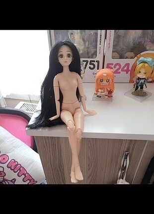 Eklemli 40 cm büyük bjd bebek
