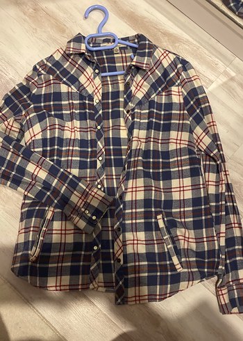 Düğmeli Çok Renkli Kadın Gömlek - Görsel 2