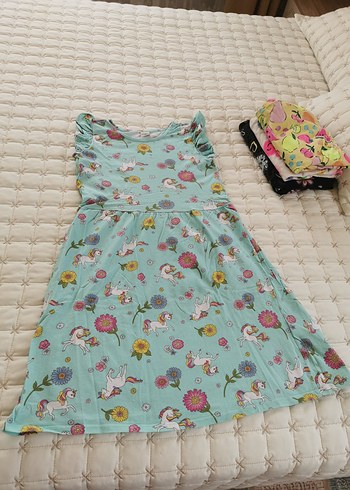 12-13 Yaş Beden 7 adet LC Waikiki kız çocuk elbise toplu fiyat