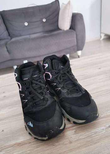 Nike Yüksek Topuklu Siyah-Pembe Spor Ayakkabı