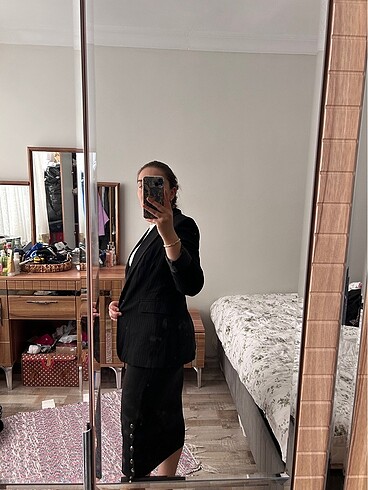 s Beden siyah Renk Blazer ceket