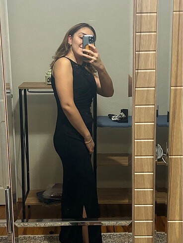 Ralph Lauren Siyah uzun Abiye