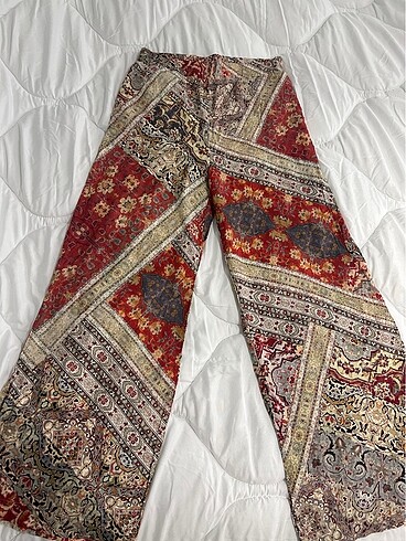 Yazlık Desenli Pantolon