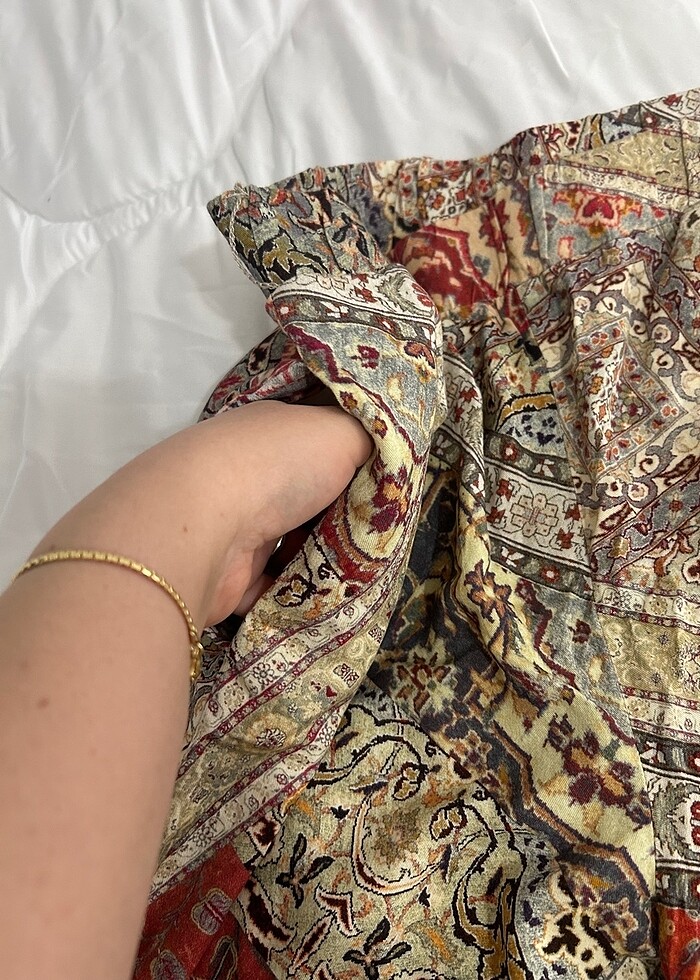 Yazlık Desenli Pantolon - Görsel 5