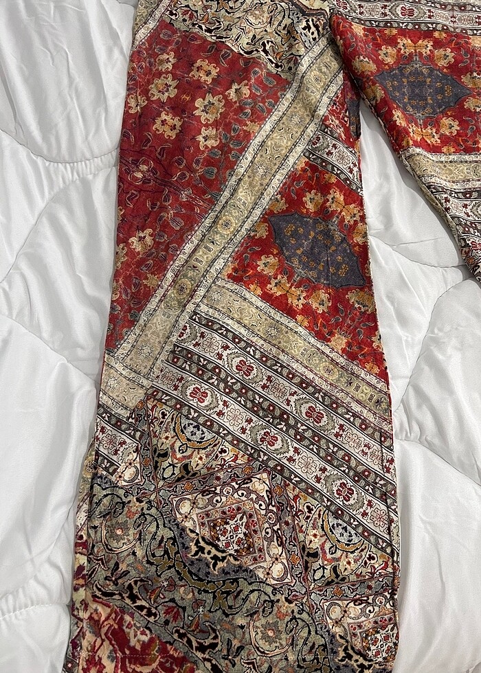 Yazlık Desenli Pantolon - Görsel 3