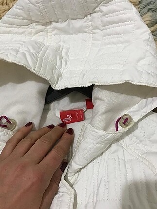 m Beden beyaz Renk Puma mont