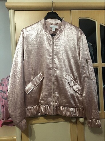 H&M parlak ceket