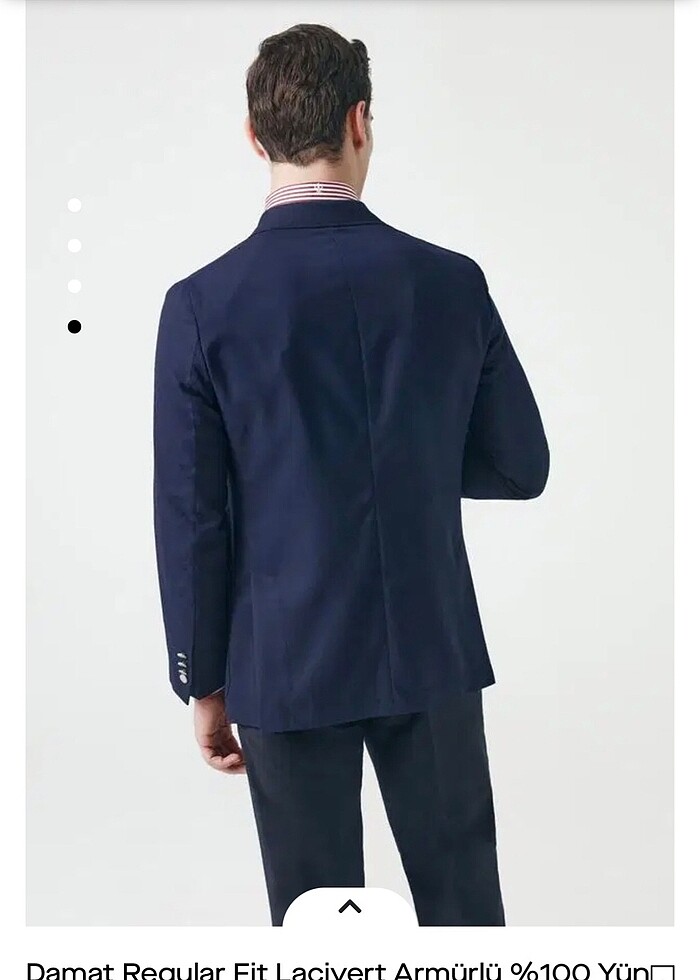 Damat marka orjinal ceket regular kesim - Görsel 3