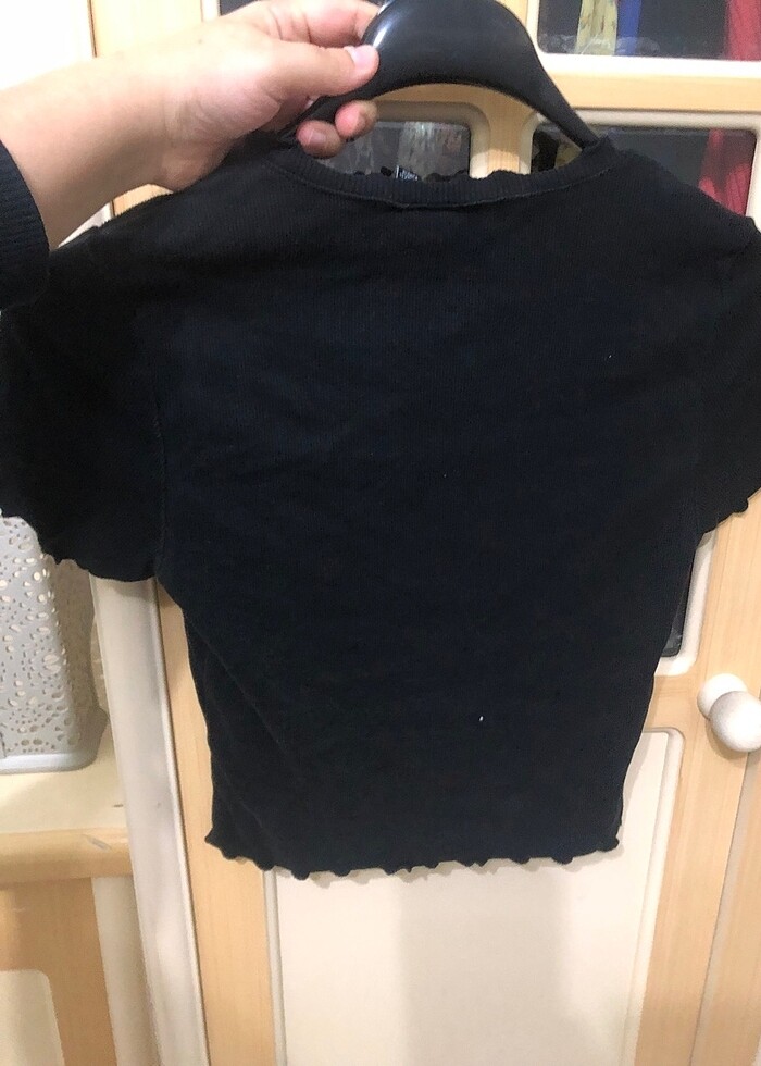 Pieces marka siyah tatlı tşört - Görsel 2