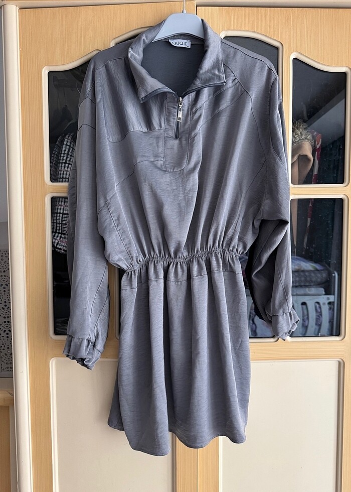 QUQA İkili takım parlak kumaş 42 numara - Görsel 4