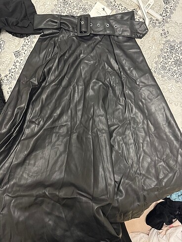 Fame İstanbul deri etek etiketli - Görsel 7