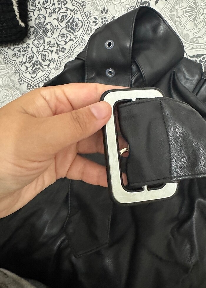 Fame İstanbul deri etek etiketli - Görsel 4