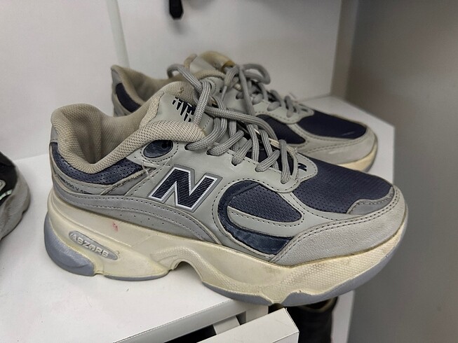 New balance lacivert gri ayakkabı - Görsel 5