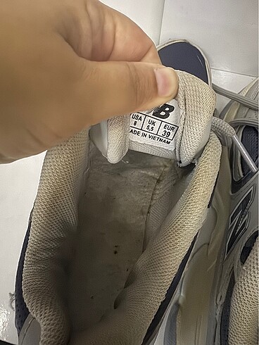39 Beden New balance lacivert gri ayakkabı
