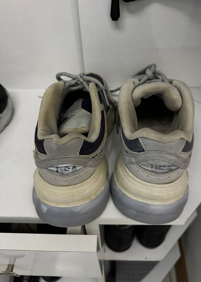 New balance lacivert gri ayakkabı - Görsel 2