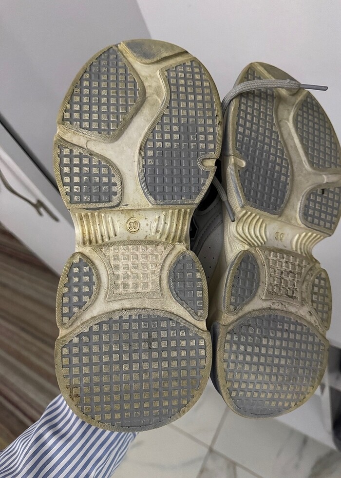 New balance lacivert gri ayakkabı - Görsel 4