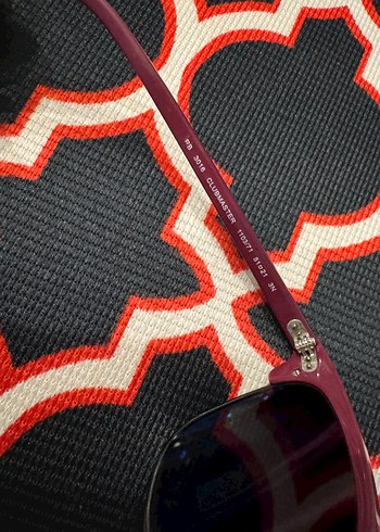 Beden siyah Renk Ray-Ban Clubmaster Siyah Güneş Gözlüğü