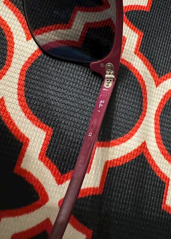 Beden Ray-Ban Clubmaster Siyah Güneş Gözlüğü
