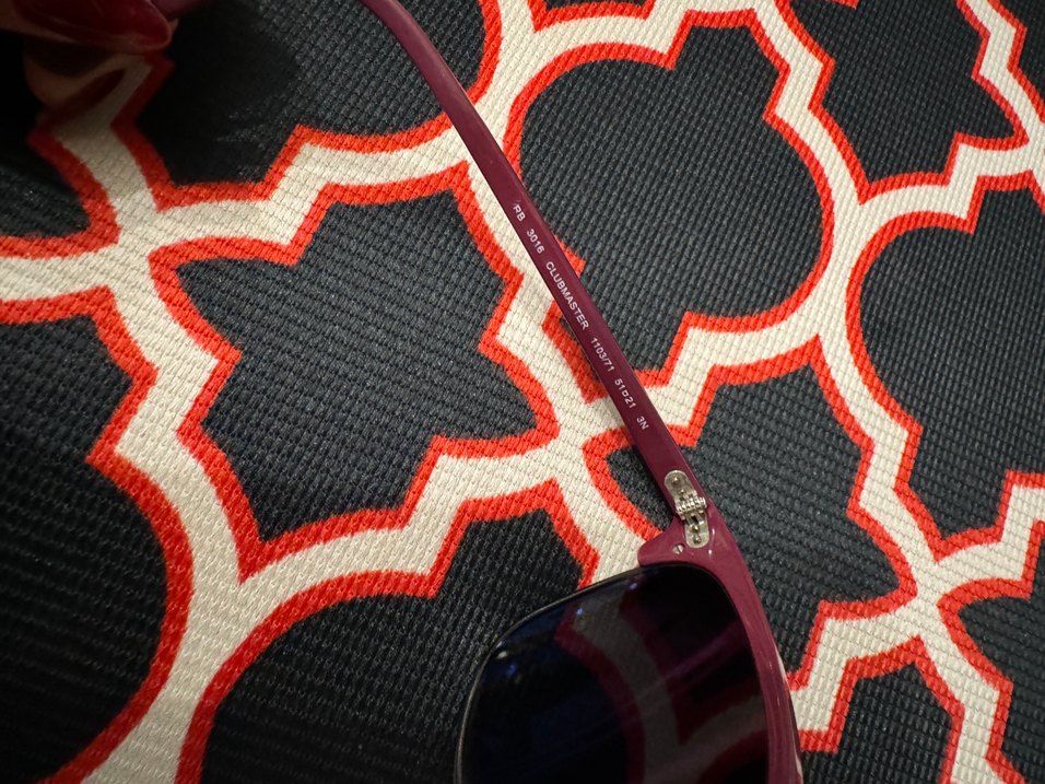 Ray-Ban Clubmaster Siyah Güneş Gözlüğü - Görsel 3