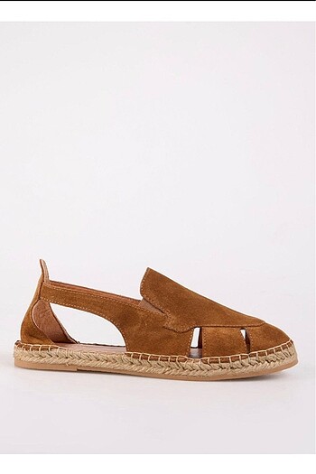 Fabrika BOYNER FABRİKA KADIN TABA DERİ ESPADRİL
