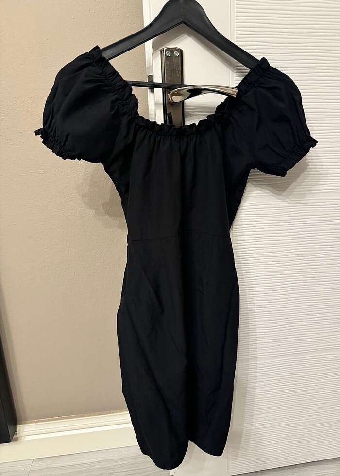 Siyah elbise - Görsel 4