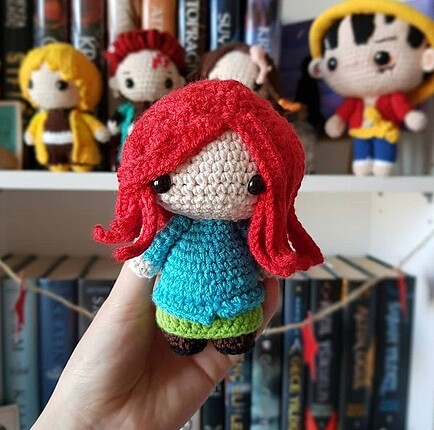 Nakano Miku örgü bebek