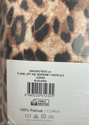 Kahverengi Leopar Desenli Nevresim Takımı - Görsel 2