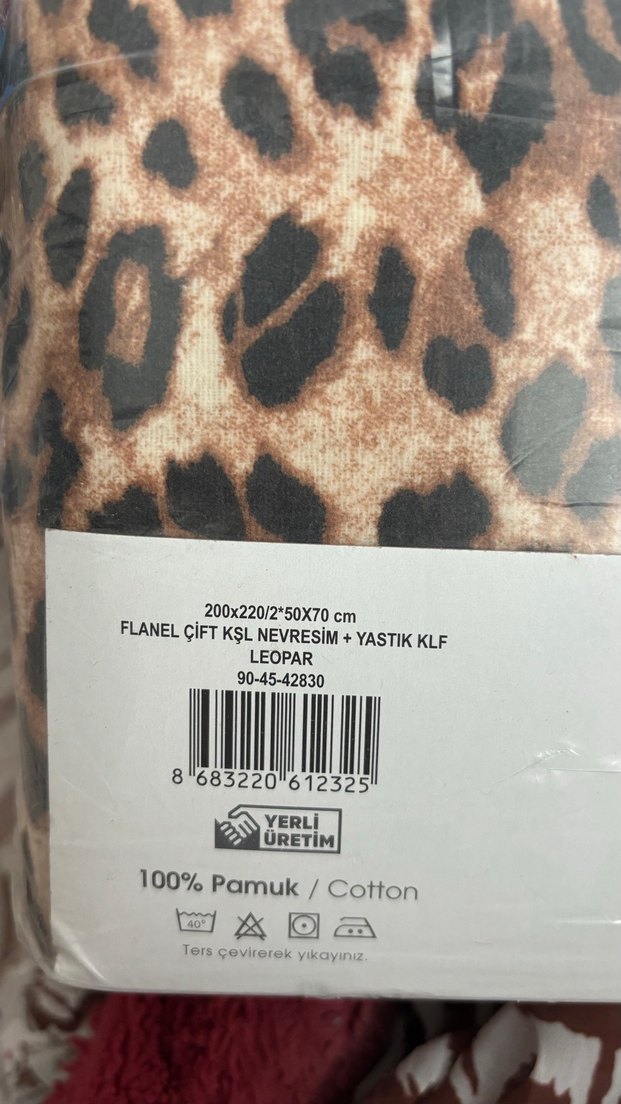 Kahverengi Leopar Desenli Nevresim Takımı - Görsel 2
