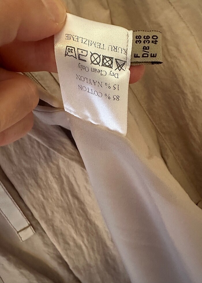 VCM trençkot - Görsel 4