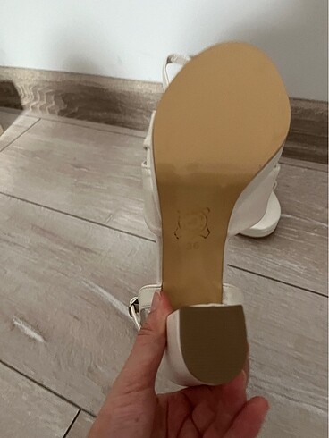 Zara BEYAZ GELİN AYAKKABISI