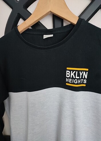 13-14 Yaş Beden siyah Renk Temiz sweatshirt