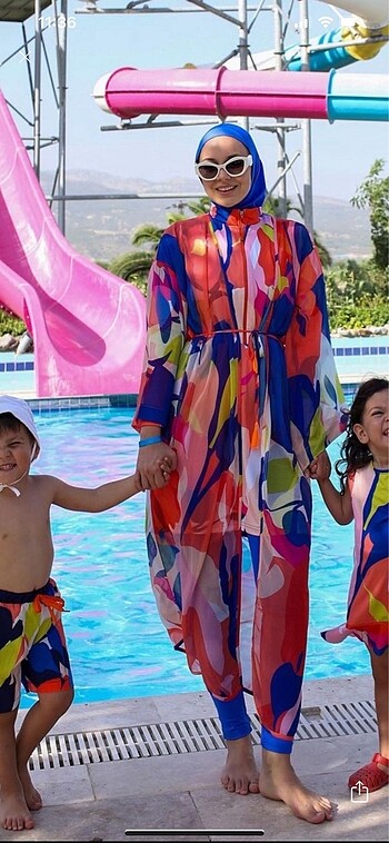 Marina tesettür mayo takımı