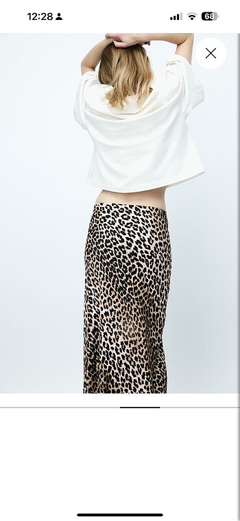H&M H&M leopar etek