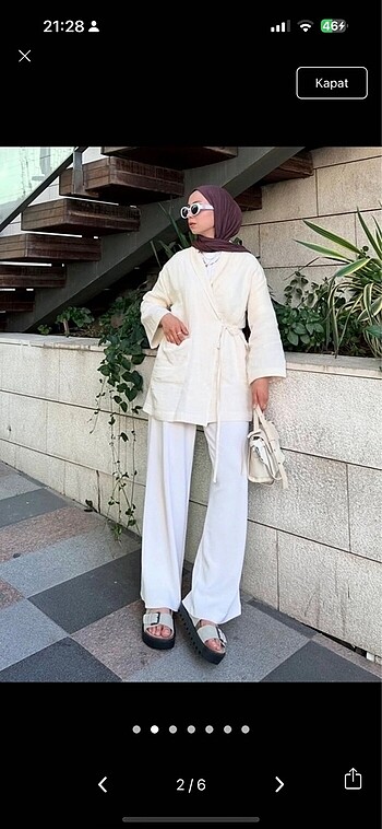 Heqa müslin kimono