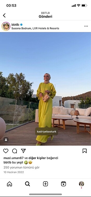 Kadriye baştürk siyah elbise