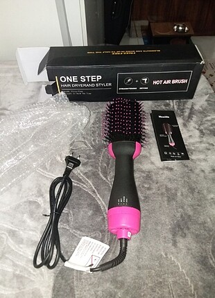 One step saç şekillendirici ve fön tarağı