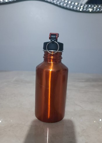 Parlak Kahverengi Çocuk Termos Şişesi - Görsel 2