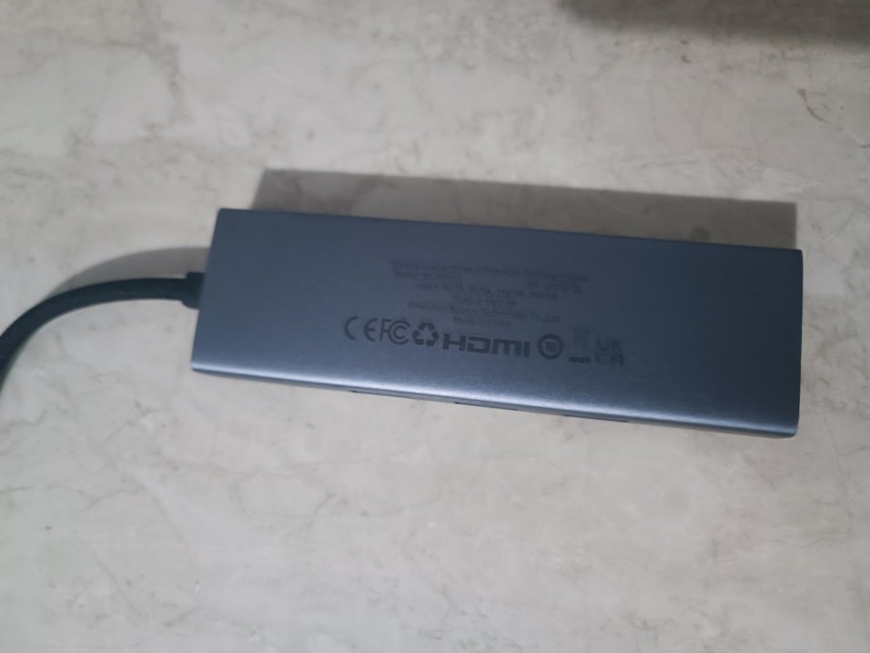 Baseus UltraJoy 6-in-1 Hub (4K 60Hz HDMI - Görsel 5