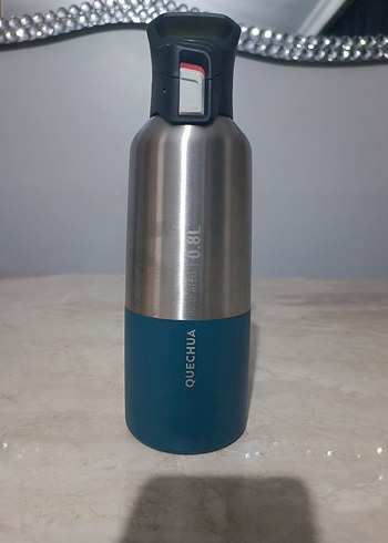 Decathlon Mavi-Gri Termos Matara 0.8L - Görsel 5