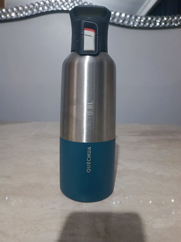 Decathlon Mavi-Gri Termos Matara 0.8L - Görsel 5