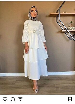 Melike Tatar uzun elbise